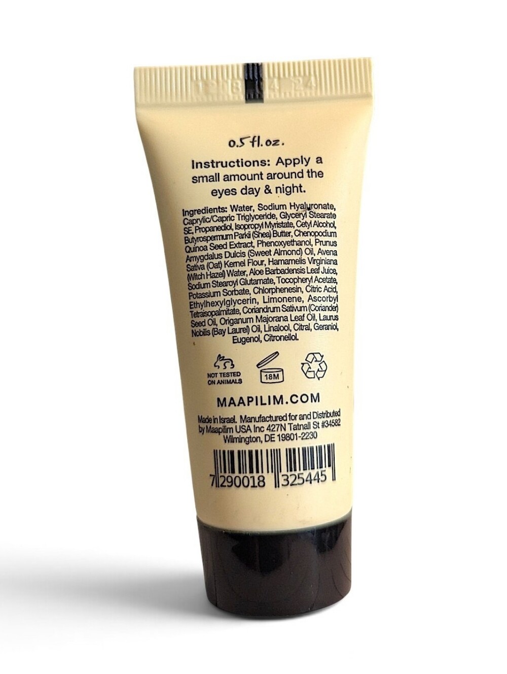MAAPILIM Eye Cream - NEW Sealed .5 Fl Oz - Picture 2 of 3